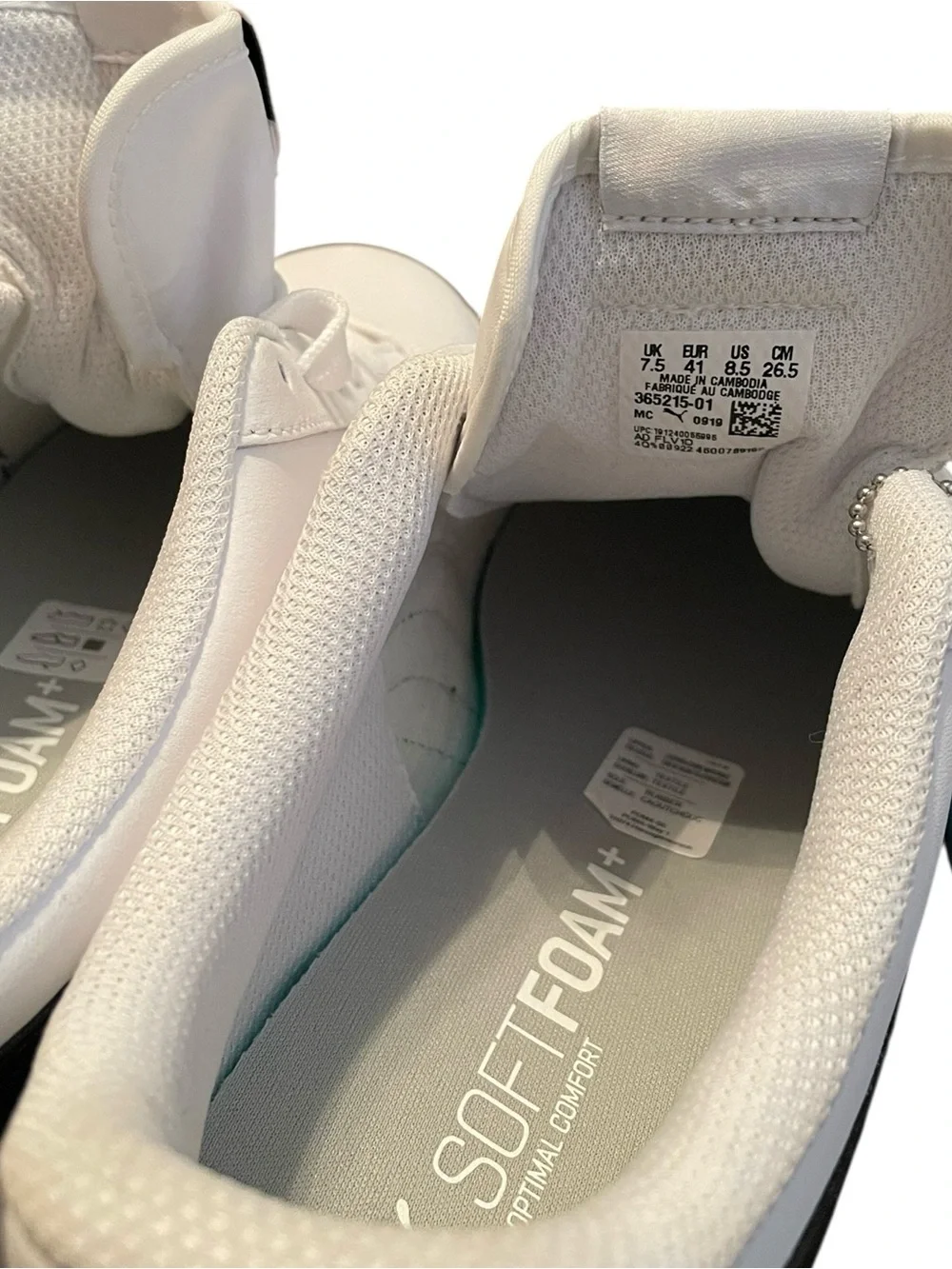 Puma men white